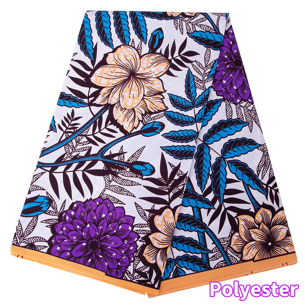 Sewing Batik - アンカラアフリカプリントバティックパグネ本物のワックス生地 DIY 縫製パッチワークウェディングドレスクラフト素材ポリエステル高品質 Tissu