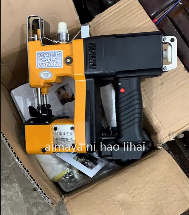 Sewing Machine In Textile Industry - GK9-370 ハンドヘルドデュアル電動リチウム電池ミシン織り袋シーリングマシン繊維産業用シーリングマシン