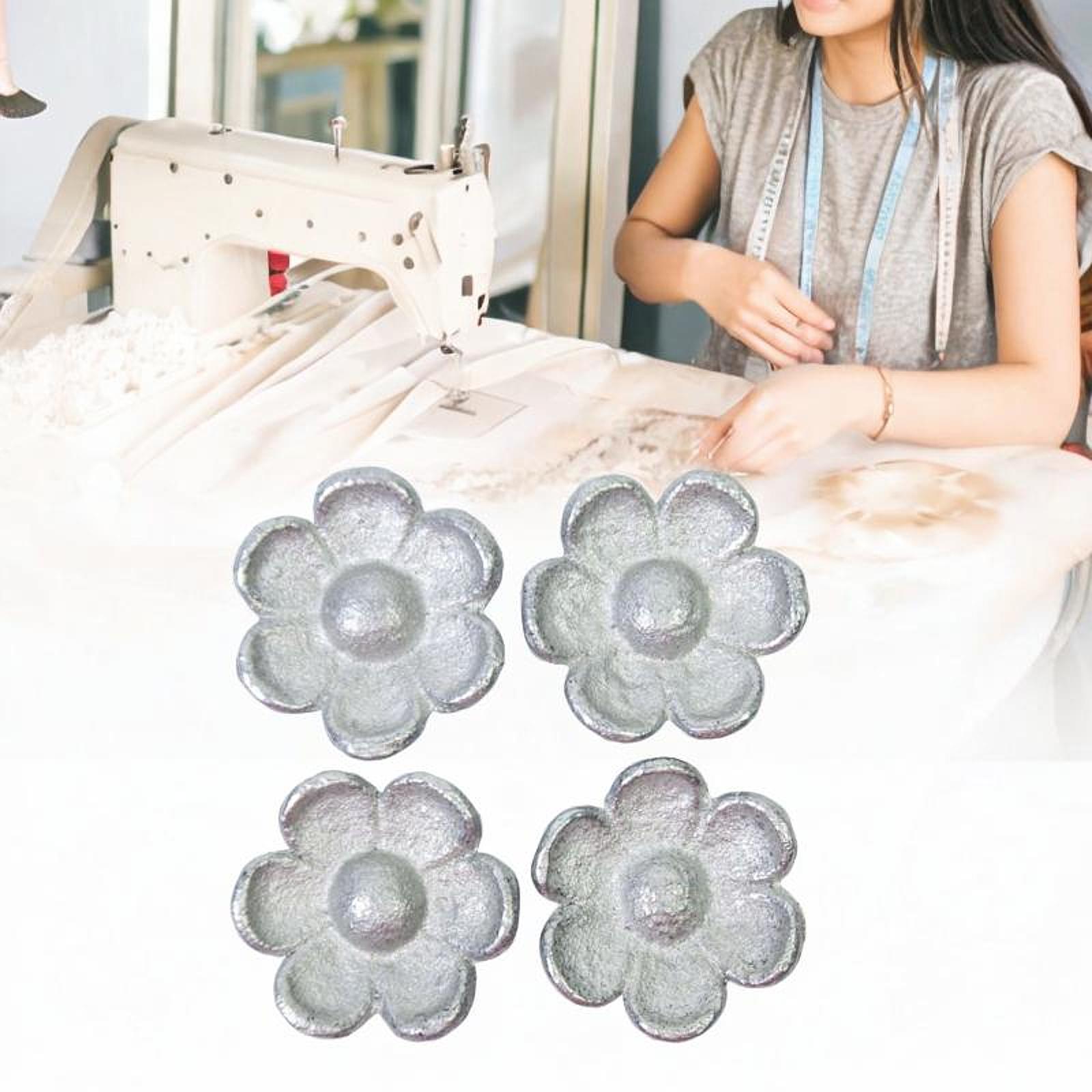 Fabric Weight Set - 4個入り アイロン模様布切りウェイト 金属製布模様ウェイト 裁縫用プレスツール ペーパーウェイトアクセサリー