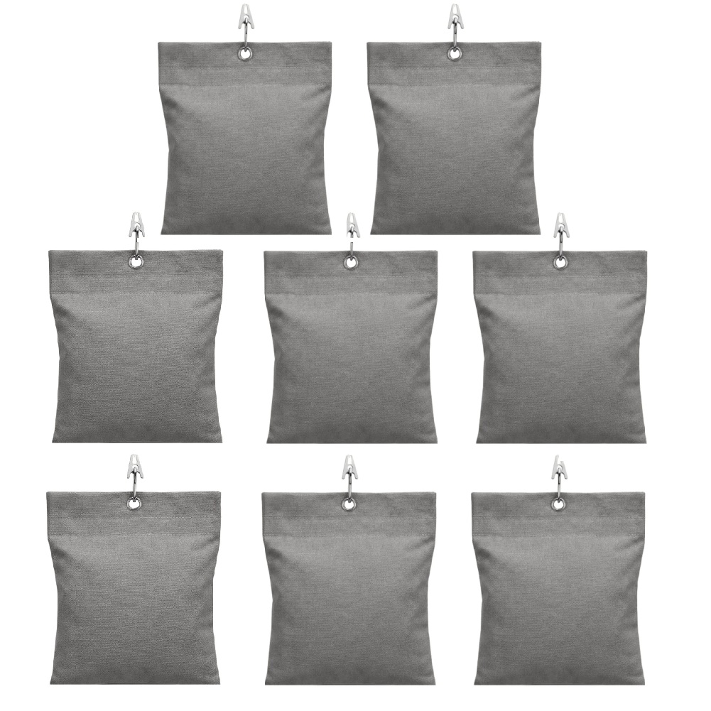 Fabric Weight Set - 屋外用ドレープウェイトソリューション（クリップ付き）- 1セット（布製バッグ、金属製クリップ、PE密封フィラー）風の強い状況に最適