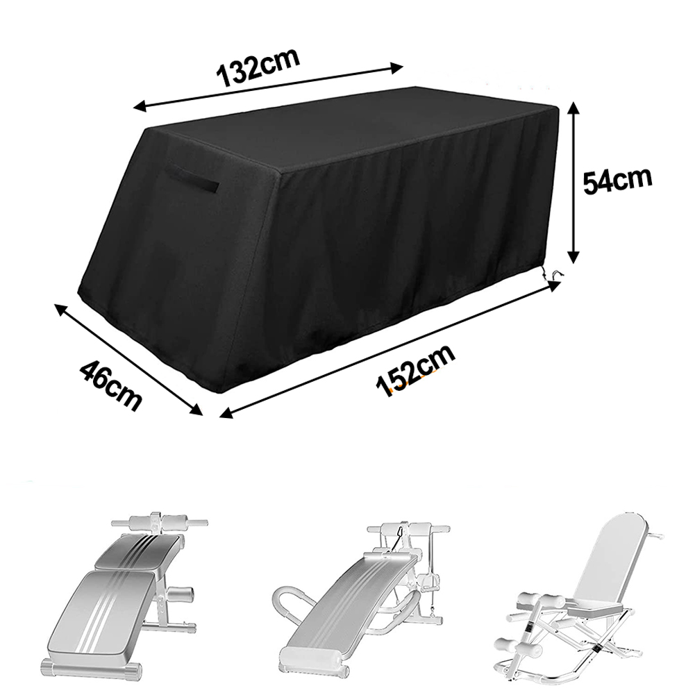 Fabric Weight Set - 保護用ウェイトベンチカバー 防水オックスフォード生地 屋内および屋外環境に適しています 60 x 18