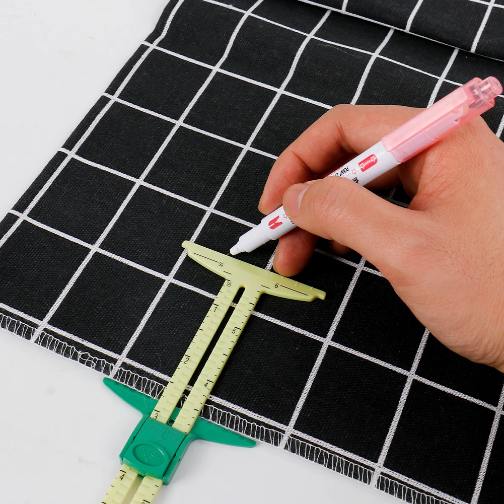 5-IN-1縫製用縫い目定規測定ゲージ、パッチワークキルティ - Sewing Gauge Ruler のレビューと価格