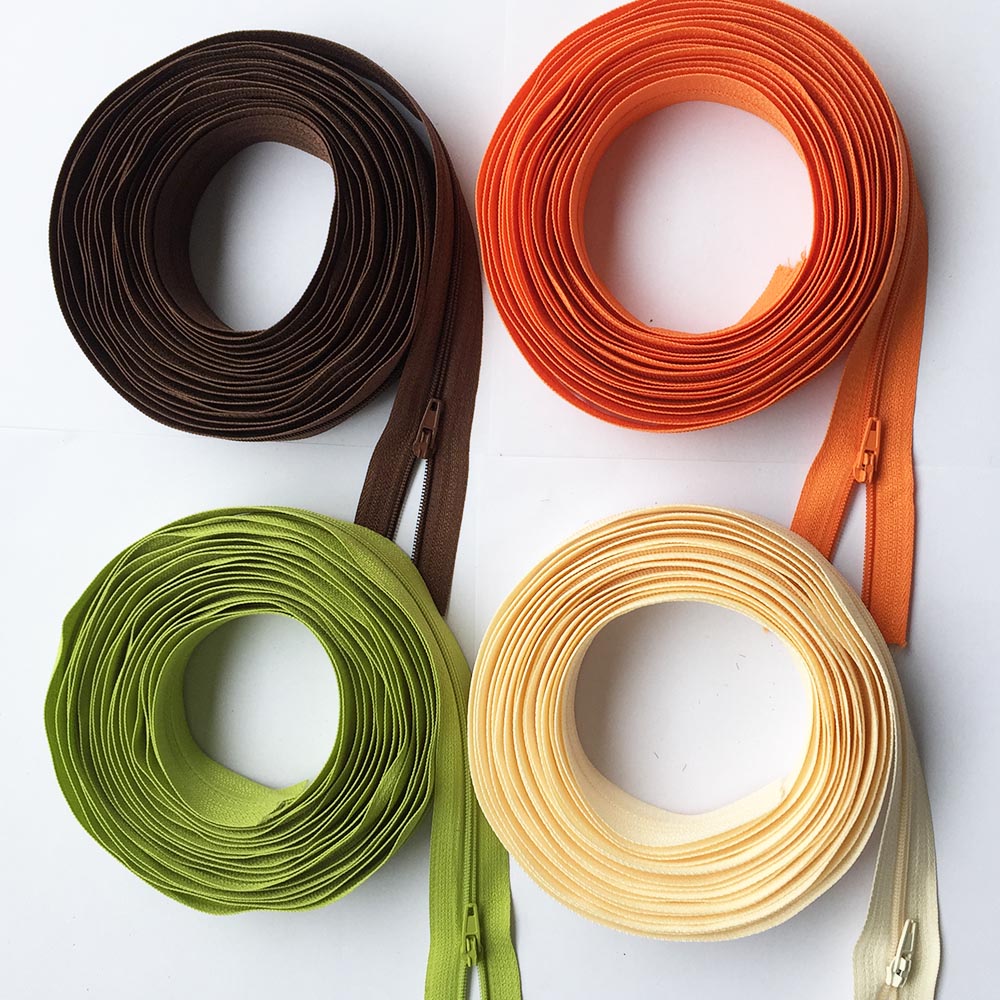 5メートル3 #   メーターのナイロンジッパー 10 個の - Textile And Sewing Supply のレビューと価格