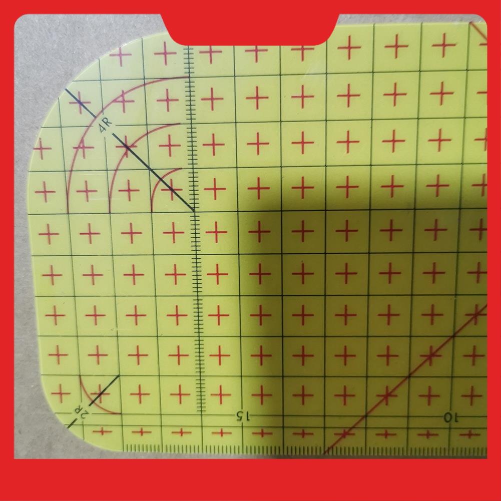 6 ピースキルティング定規アイロン定規正方形アクリルキルティ - Quilting Ruler Square のレビューと価格