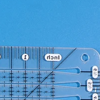 5 in 1 キルトカッティング定規 アクリル透明正方形テン - Quilting Ruler Square のレビューと価格