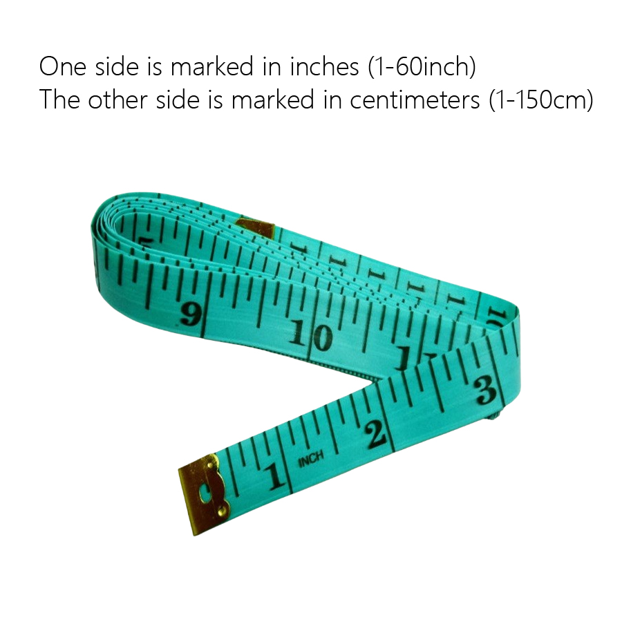 1/5/10個入り 150cm/60インチ ソフトボディメジ - Sewing Gauge Ruler のレビューと価格