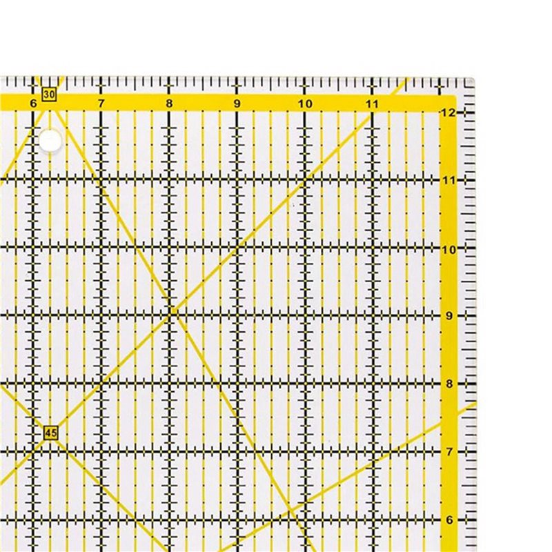 10個セット アクリル製キルティング定規、正方形アクリルキル - Quilting Ruler Square のレビューと価格