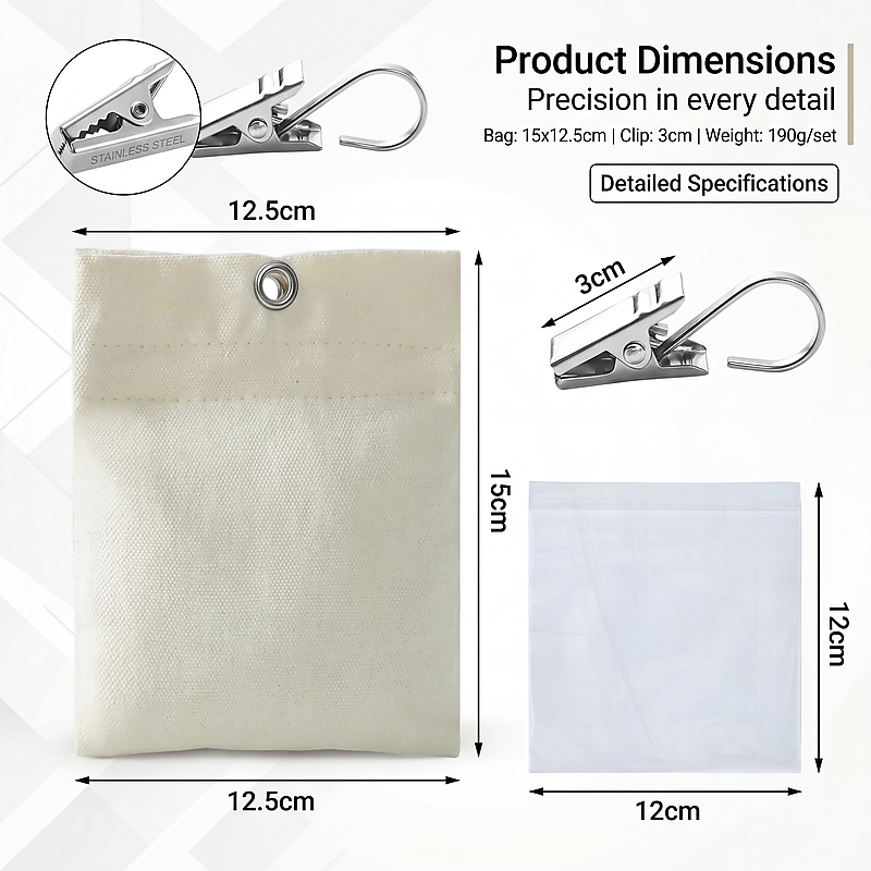 ホットセール 4個セット 重量感のある布製バッグ テーブルク - Fabric Weight Set のレビューと価格