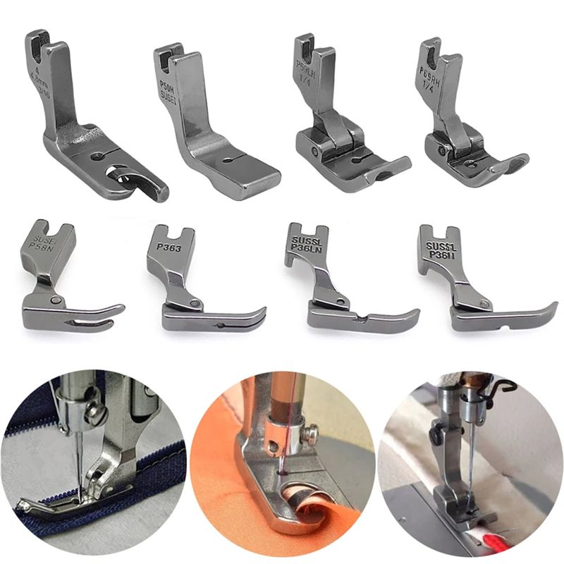 A84E-31 PCSプレッサーフットセット2交換用ネジ補助 - Rolled Hem Foot のレビューと価格